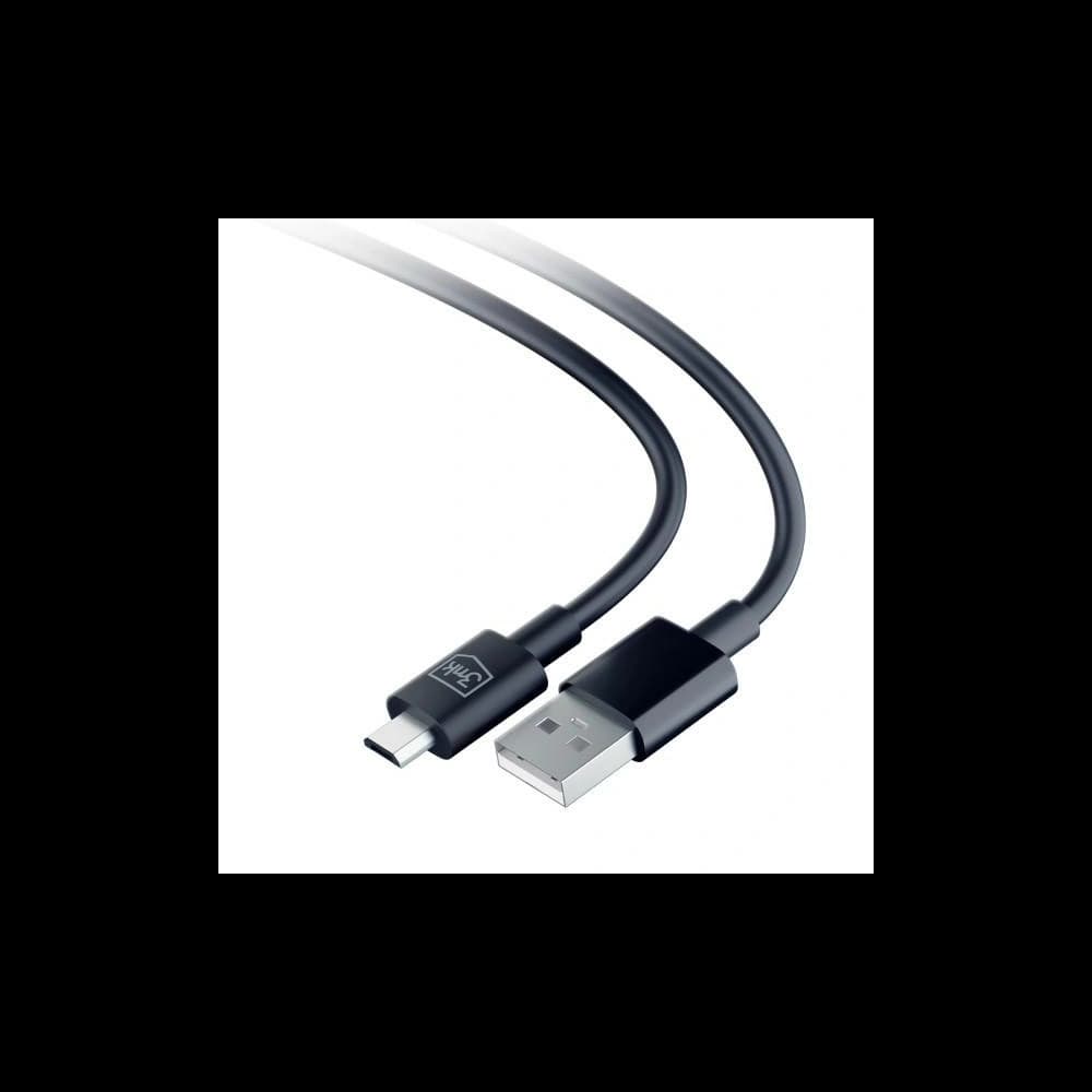 3MK cable Hyper USB-A / microUSB 1.2m 5V 2.4A black - 2