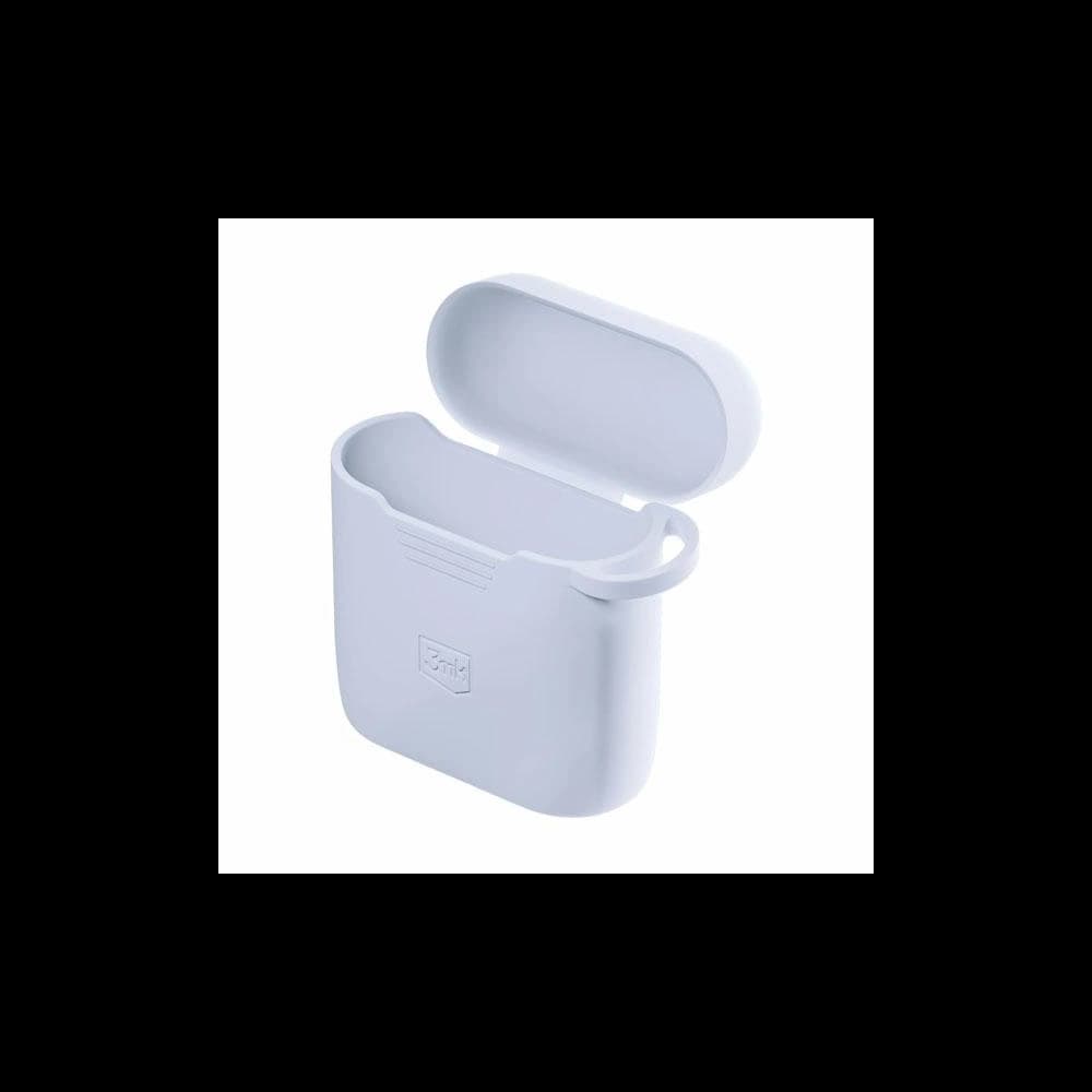 Case 3MK Silikonhülle Apple AirPods 2 + Karabiner weiß/white - 5