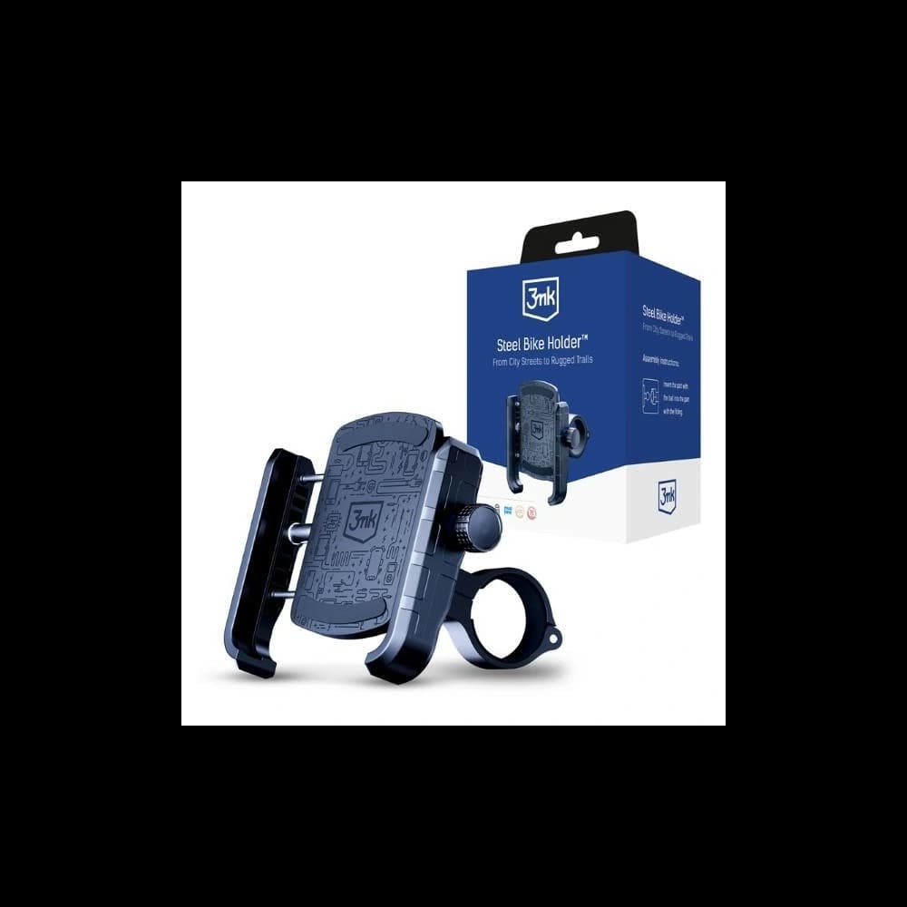 Uchwyt na kierownicę 3MK Steel Bike Holder - 1
