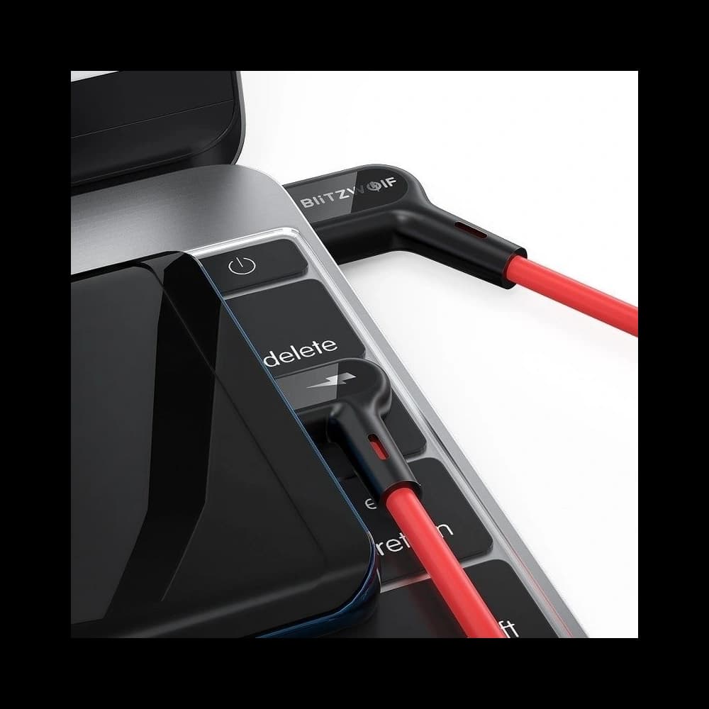 Kýlový kabel micro USB BlitzWolf BW-AC2 2,4A 0,9m - 4