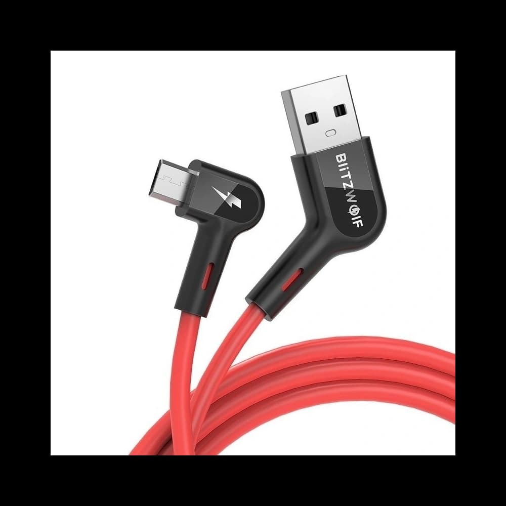 Kýlový kabel micro USB BlitzWolf BW-AC2 2,4A 0,9m - 5