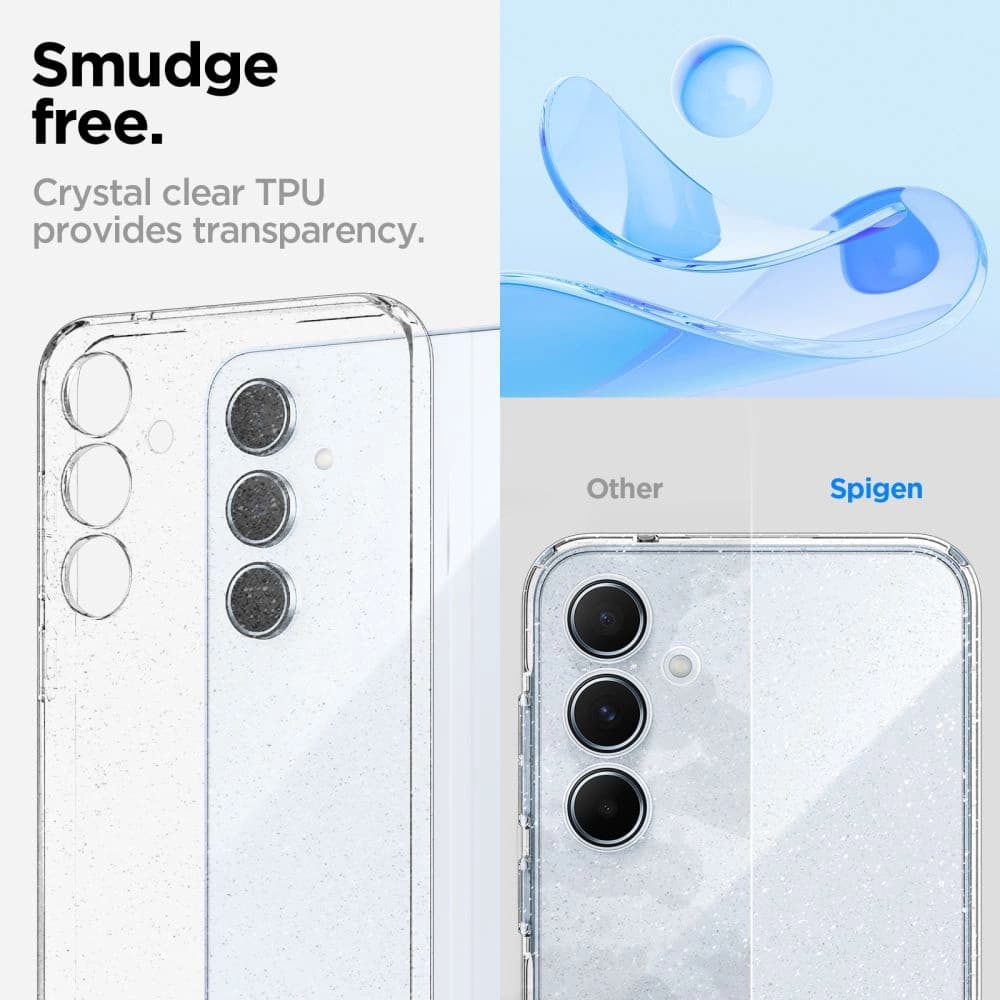 Case Spigen Liquid Crystal Samsung Galaxy A55 5G Glitter Crystal - 22