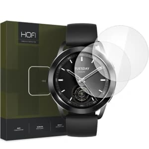 Gehärtetes Glas Hofi Glass Pro+ Xiaomi Watch S3 Clear [2 PACK]