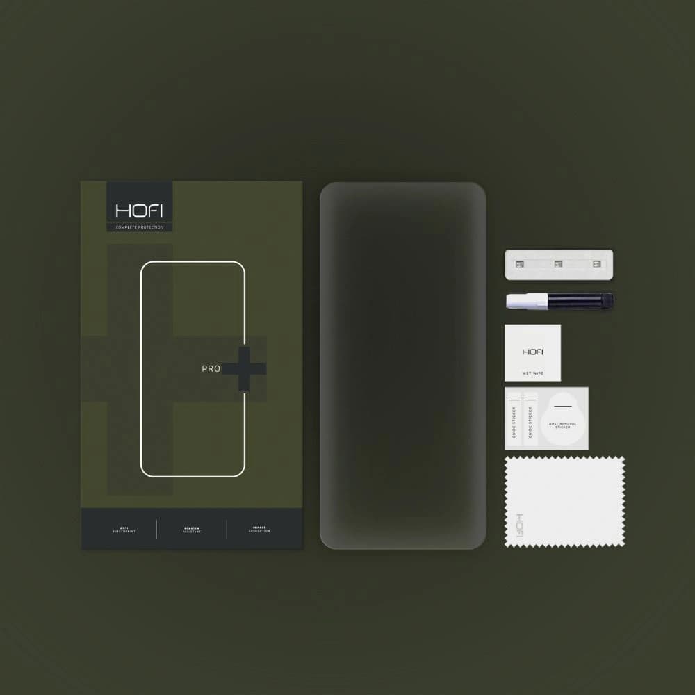 Gehärtetes Glas Hofi UV Glass Pro+ Realme 12 Pro 5G / 12 Pro+ Plus 5G Klar - 4