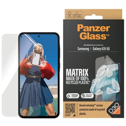 PanzerGlass Matrix Ultra-Wide Fit Samsung Galaxy A35 5G