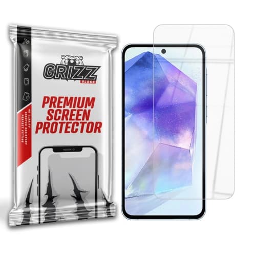 Hybrierglas GrizzGlass HybridGlass für Samsung Galaxy A55