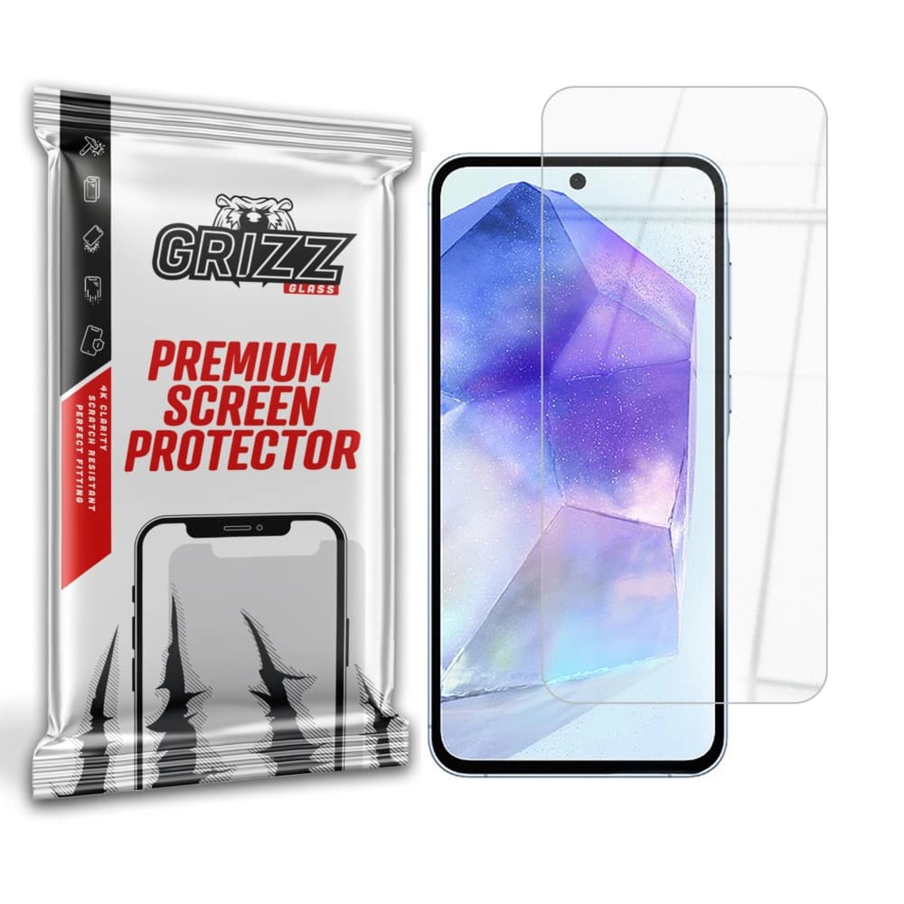 Hybrierglas GrizzGlass HybridGlass für Samsung Galaxy A55 - 1