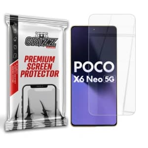 Hybriertes Glas GrizzGlass HybridGlass für Xiaomi Poco X6 Neo