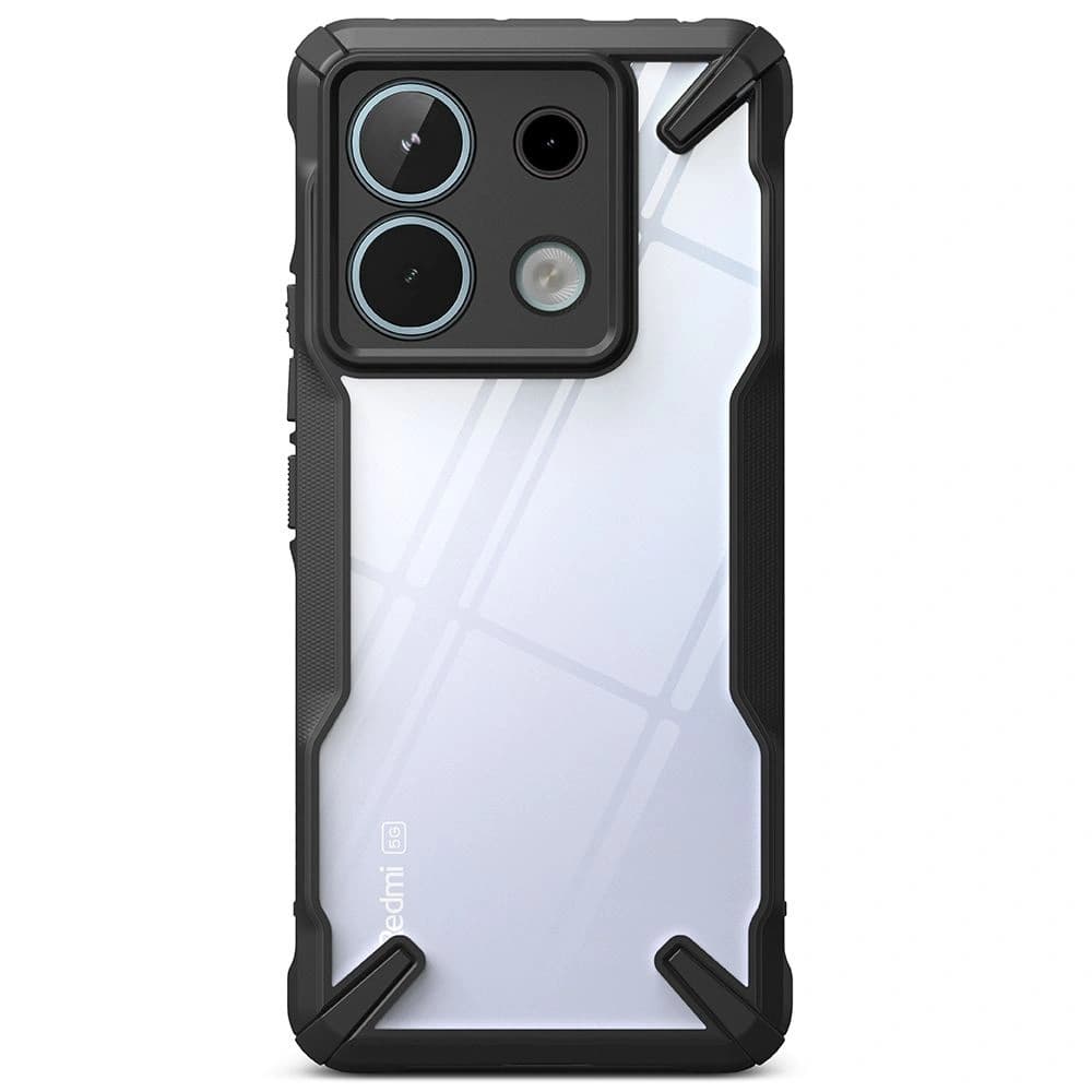 Case Ringke Fusion-X Xiaomi Redmi Note 13 Pro 5G / POCO X6 5G Schwarz - 2