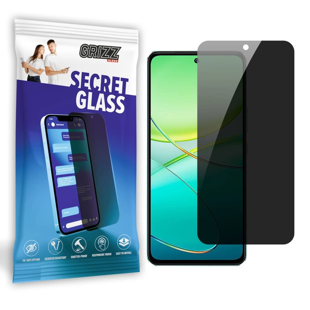 GrizzGlass Matte SecretGlass Vivo T3 - 1