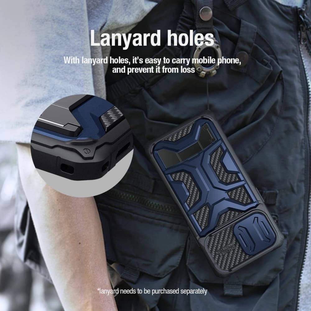 Etui Nillkin Adventurer Pro Case Apple iPhone 14 Pro czarne - 11