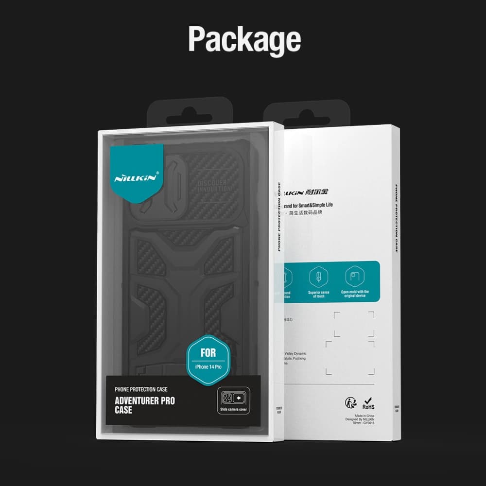 Etui Nillkin Adventurer Pro Case Apple iPhone 14 Pro czarne - 15