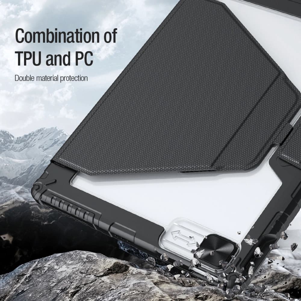 Etui Nillkin Bumper SnapSafe Apple iPad Pro 12.9 2020/2021/2022 (4., 5. și 6. generație) albastre - 10