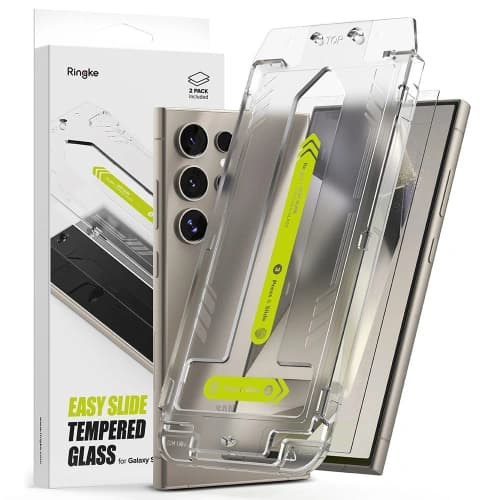 Tvrzené sklo Ringke Easy Slide Samsung Galaxy S24 Ultra Clear [2 PACK]