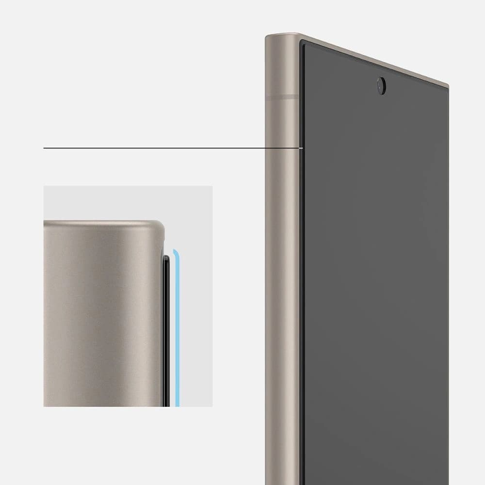 Gehärtetes Glas Ringke Easy Slide Samsung Galaxy S24 Ultra Clear [2 PACK] - 7