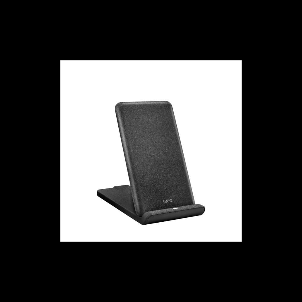 UNIQ Wireless charger Vertex Foldable 10W Fast charge charcoal grey (LITHOS Collective) - 1