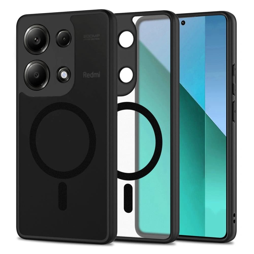 Etui Tech-Protect MagMat MagSafe Xiaomi Redmi Note 13 4G Matná černá - 1