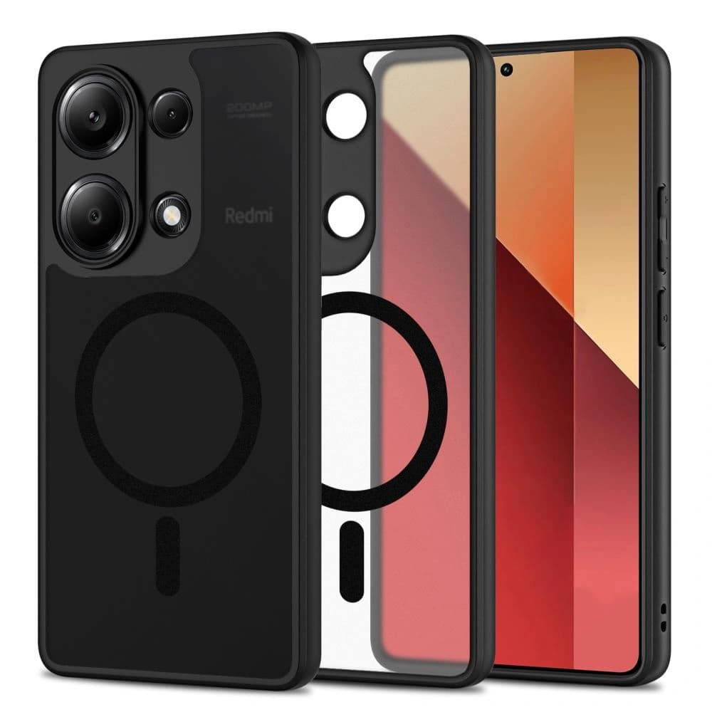 Etui Tech-Protect MagMat MagSafe Xiaomi Redmi Note 13 Pro 4G matná černá - 1