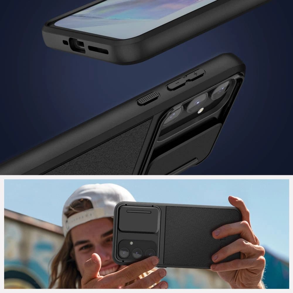 Case Tech-Protect Velar Cam+ Samsung Galaxy A55 5G Schwarz - 4