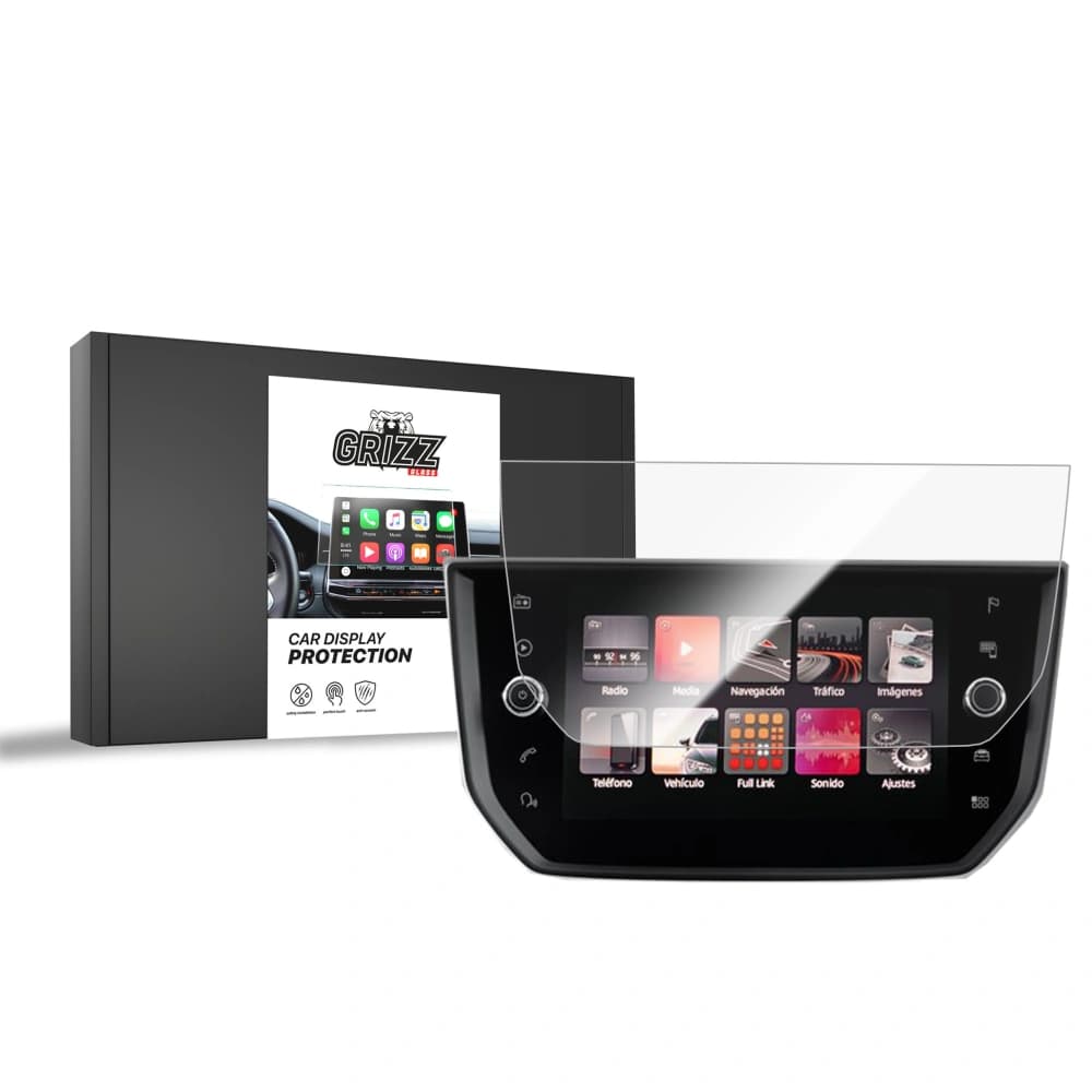 Ceramic GrizzGlass CarDisplay Protection Seat Ibiza 8" 2017-2020 - 1