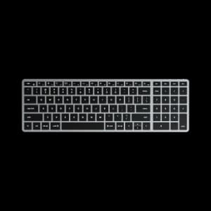 Klawiatura bezprzewodowa Satechi Slim X2 Bluetooth Backlit Keyboard space gray