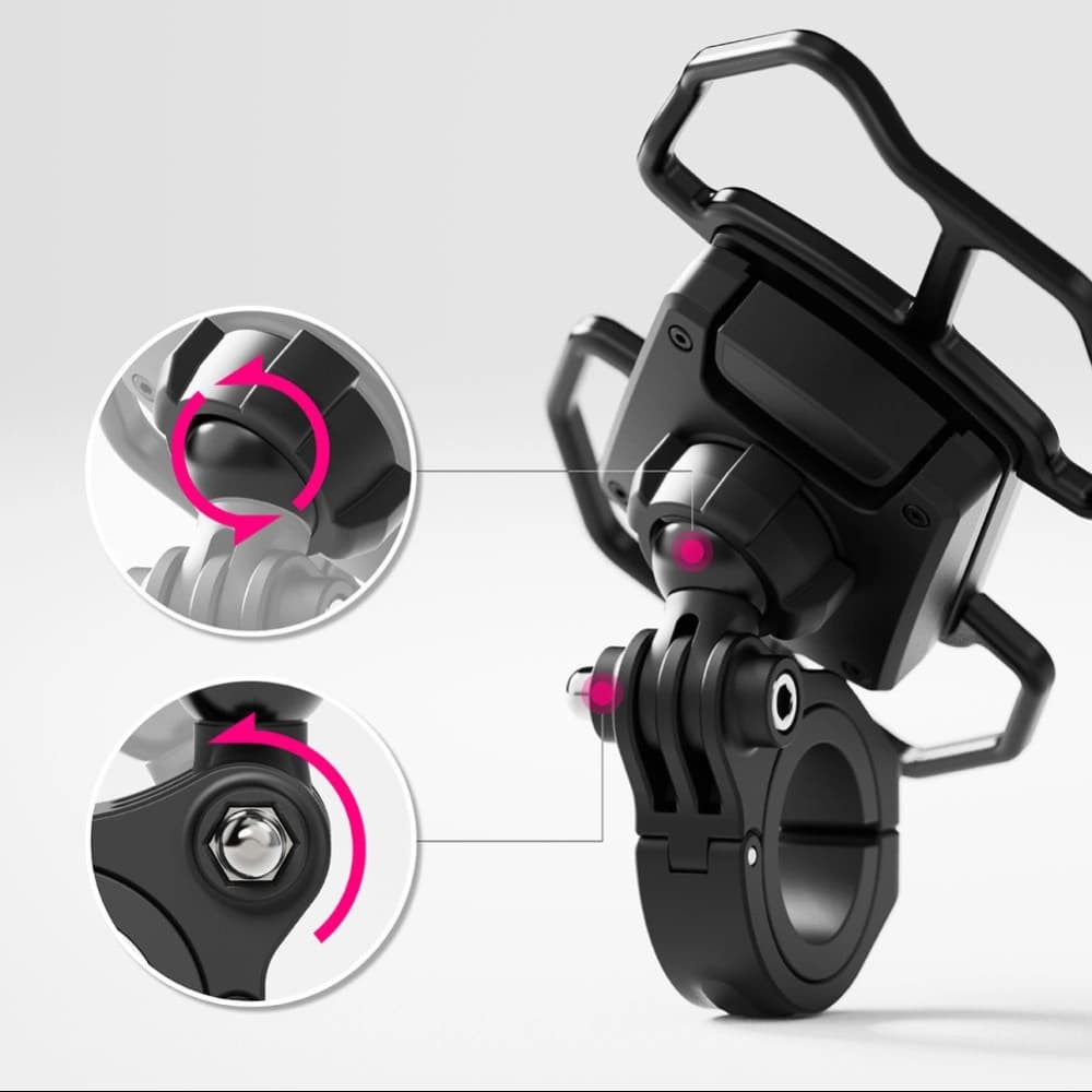 Uchwyt rowerowy Ringke Quick & Go Bike Mount Black - 3