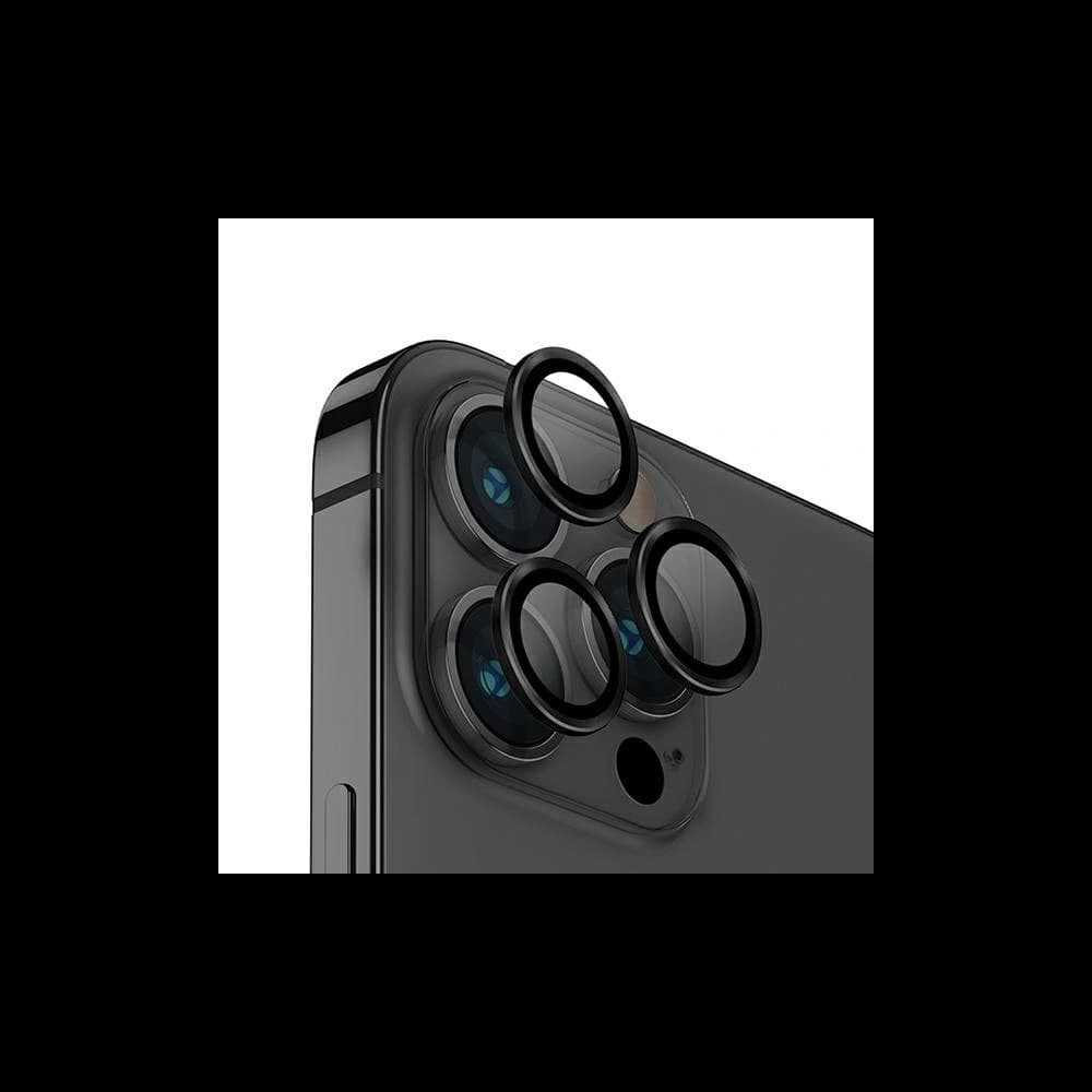 UNIQ Optix Aluminium Camera Lens Protector Apple iPhone 14 Pro / 14 Pro Max midnight black - 1
