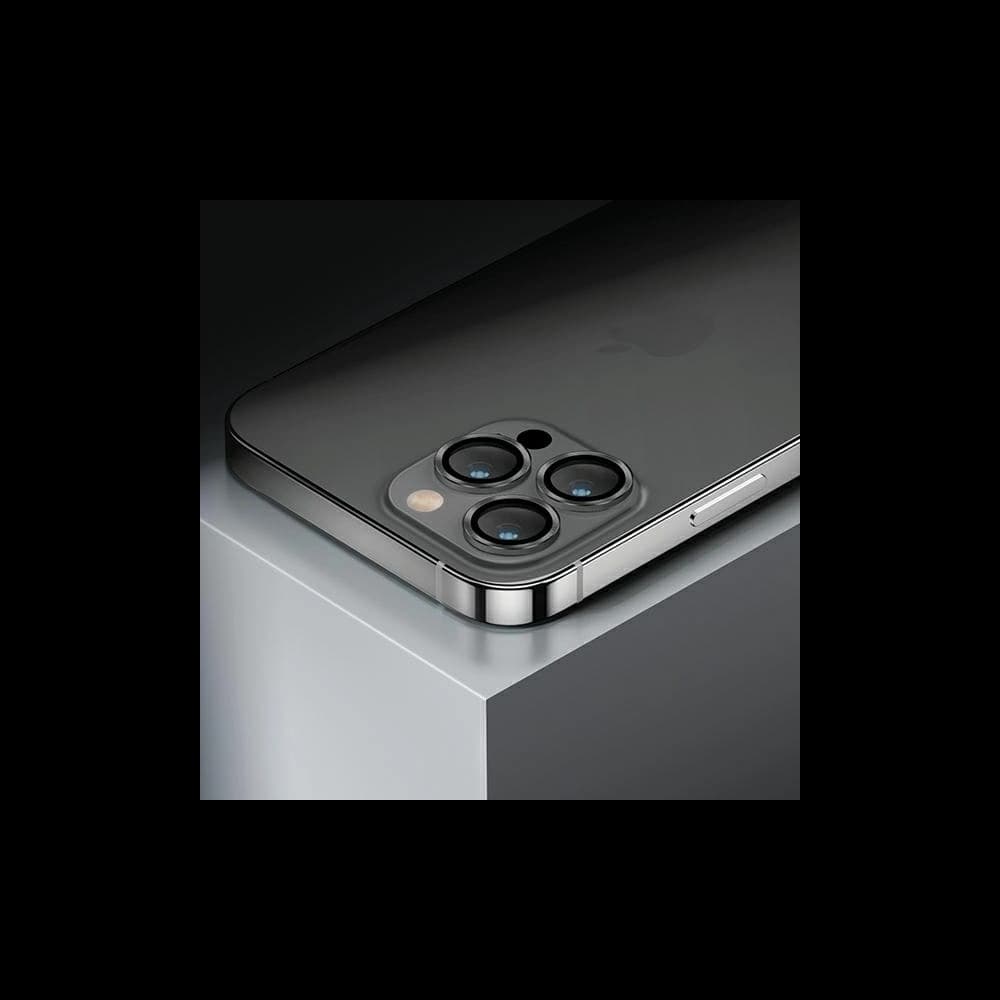 UNIQ Optix Aluminium Camera Lens Protector Apple iPhone 14 Pro / 14 Pro Max midnight black - 2