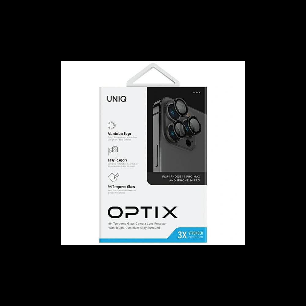 UNIQ Optix Aluminium Camera Lens Protector Apple iPhone 14 Pro / 14 Pro Max midnight black - 3