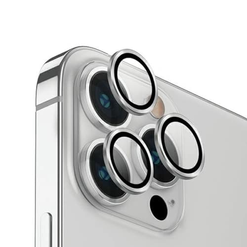 UNIQ Optix Aluminium Camera Lens Protector Apple iPhone 14 Pro / 14 Pro Max sterling silver