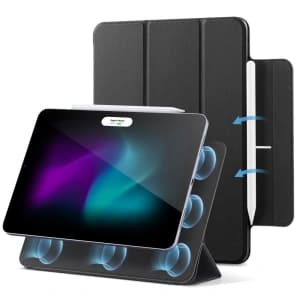 Case ESR Rebound Magnetic Apple iPad Pro 12.9 2020/2021/2022 (4., 5. und 6. Generation) Schwarz