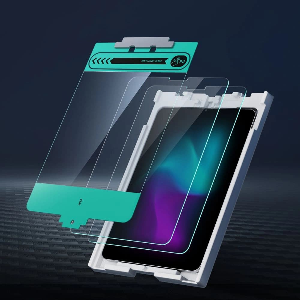 Edzett üveg ESR Armorite Apple iPad Air 10.9 2020/2022 (4. és 5. generáció) / iPad Pro 11 2020/2022 (3. és 4. generáció) Clear [2 PACK] - 5