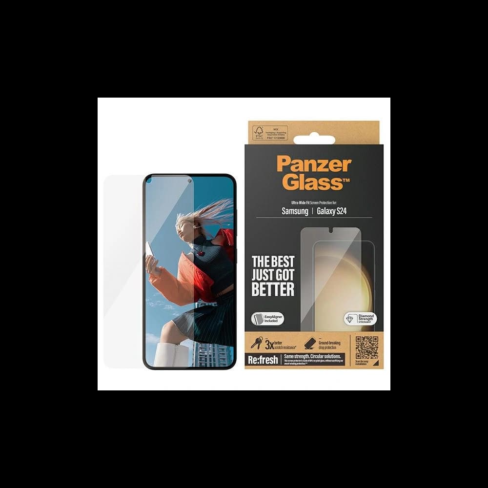 PanzerGlass Ultra-Wide Fit Samsung Galaxy S24 - 4