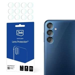 Hibrid üveg a fényképezőgép objektívhez 3MK Lens Protect Samsung Galaxy M15 5G [4 PACK]