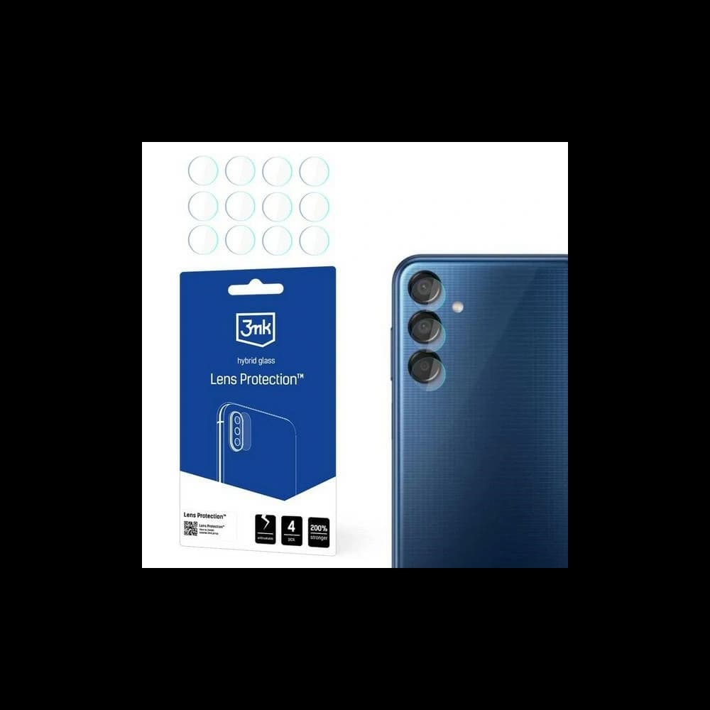 Hibrid üveg a fényképezőgép objektívhez 3MK Lens Protect Samsung Galaxy M15 5G [4 PACK] - 1