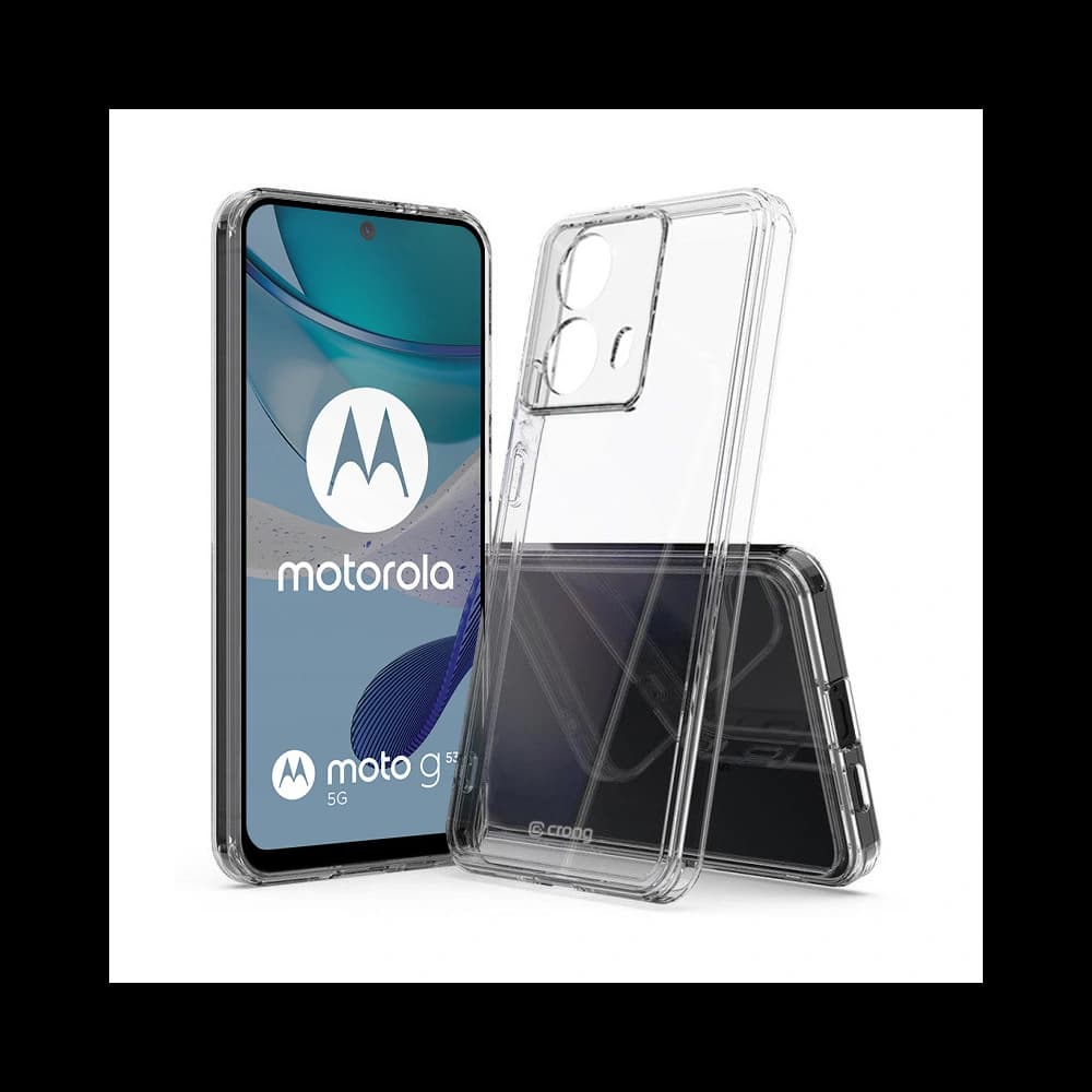 Etui Crong Crystal Shield Kryt Motorola Moto G53 průhledný - 1