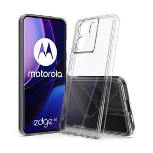 Crong Crystal Shield Cover Motorola Edge 40 clear