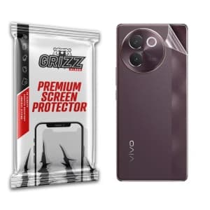Folie auf der Rückseite GrizzGlass SatinSkin für Vivo V30e