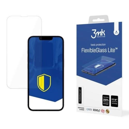 Hibrid üveg 3MK FlexibleGlass Lite Apple iPhone 17e / 16e / 14 / 13 / 13 Pro	