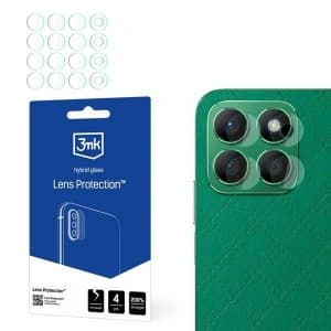 Hybridglas für die Kameraobjektiv 3MK Lens Protect Honor X8B [4 PACK]