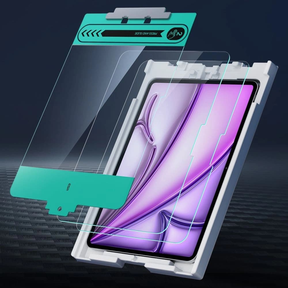 Sticlă călită ESR Tempered Glass Apple iPad Air 13" 2024 (6. generație) clar [2 PACK] - 2