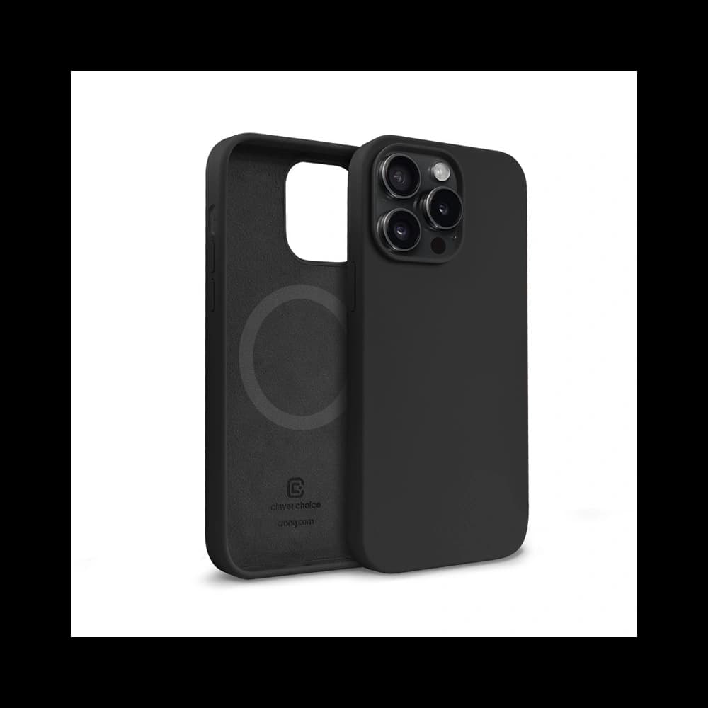 Crong Color Cover Magnetic Apple iPhone 15 Pro MagSafe black - 2