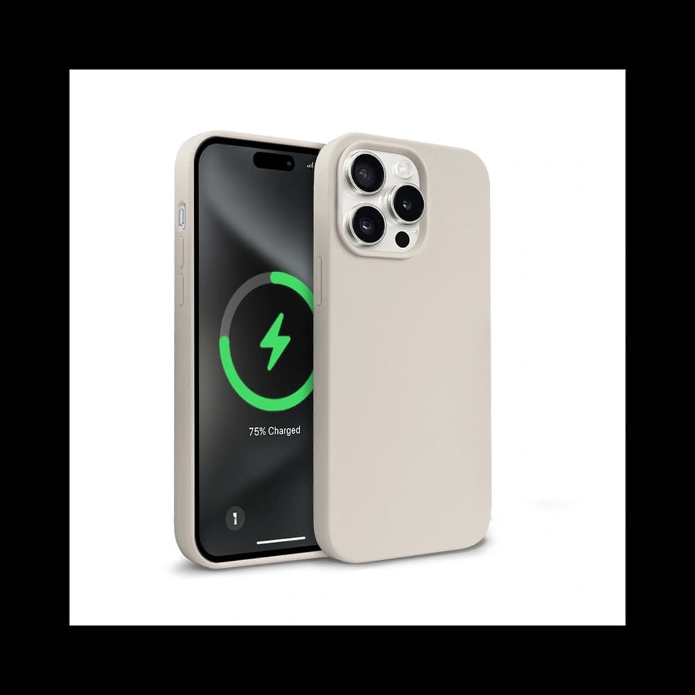 Crong Color Cover Magnetic Apple iPhone 15 Pro MagSafe stone beige - 6
