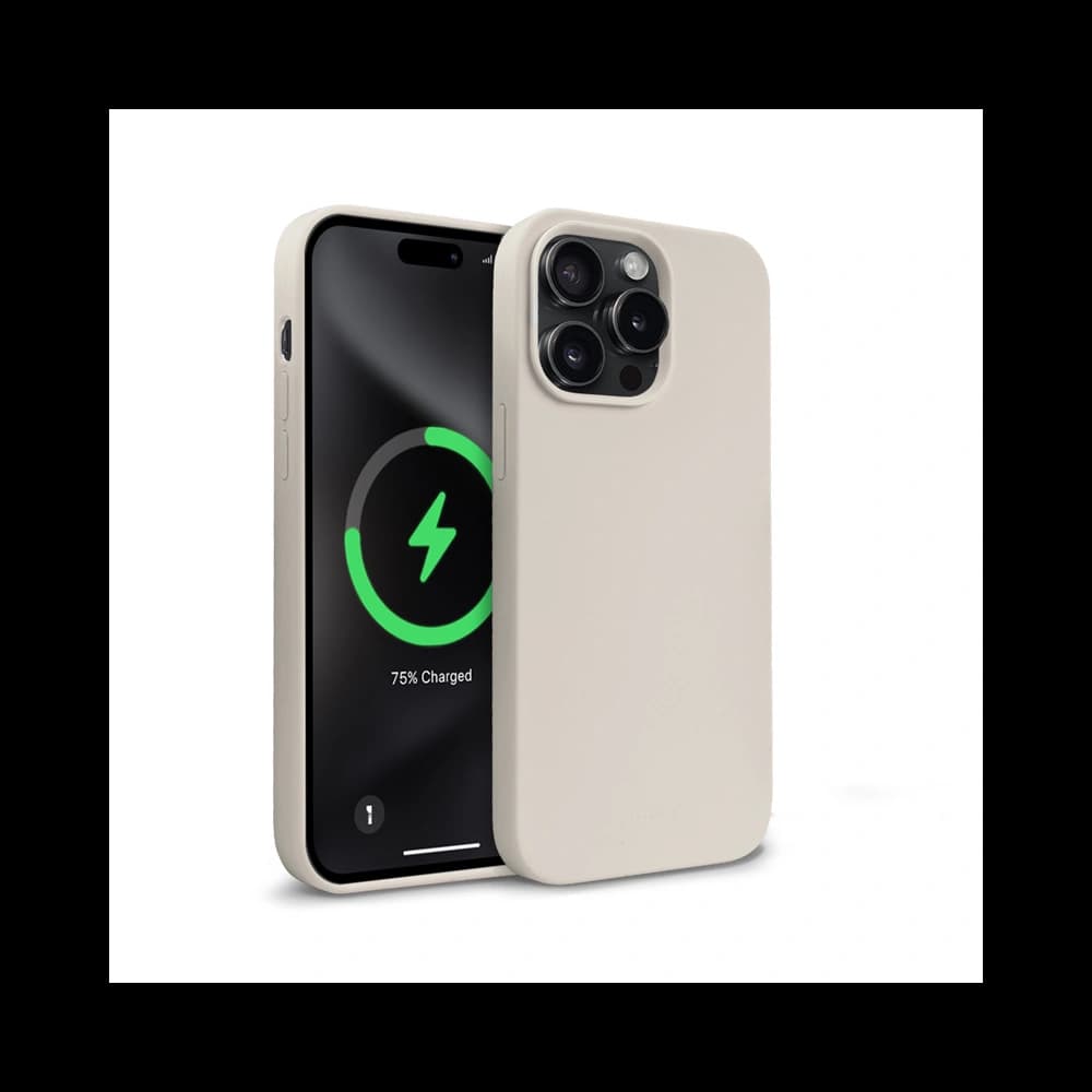 Crong Color Cover Magnetic Apple iPhone 15 Pro MagSafe stone beige - 7