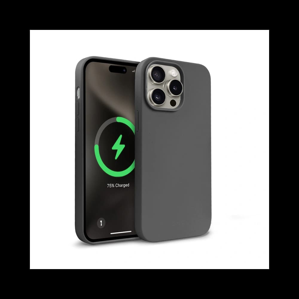 Etui Crong Color Cover Magnetic Apple iPhone 15 Pro MagSafe tytanowy - 1