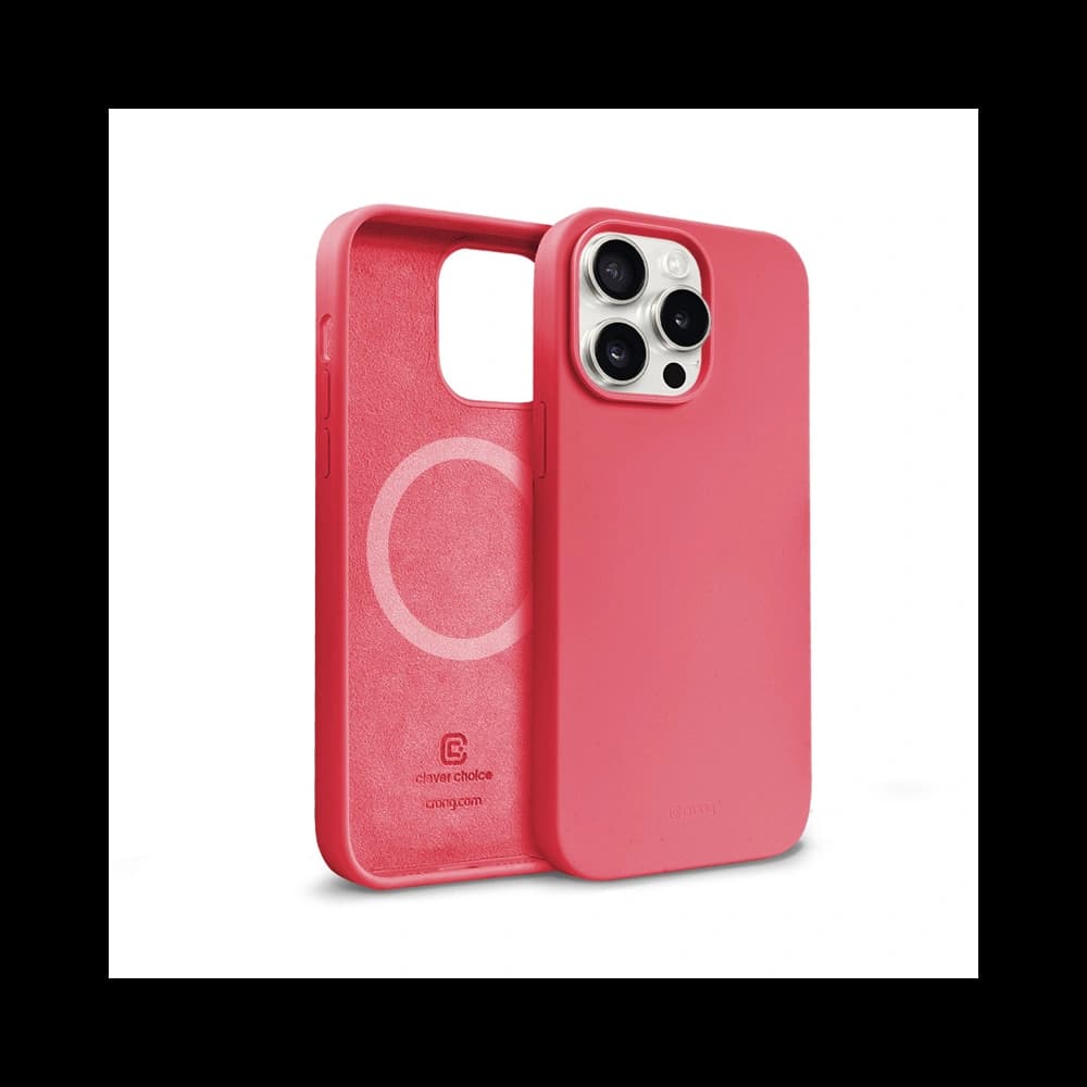 Case Crong Farbcover Magnetisch Apple iPhone 15 Pro Max MagSafe rosa - 2