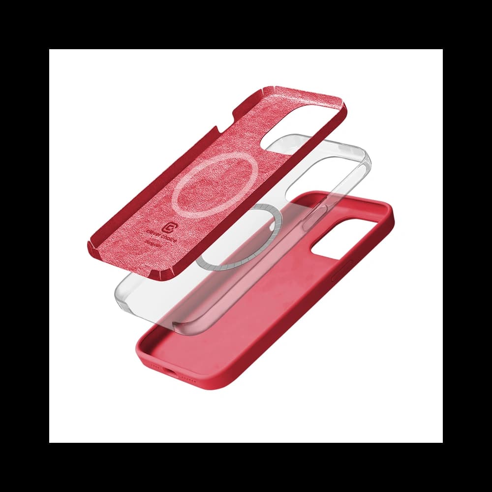 Case Crong Farbcover Magnetisch Apple iPhone 15 Pro Max MagSafe rosa - 3