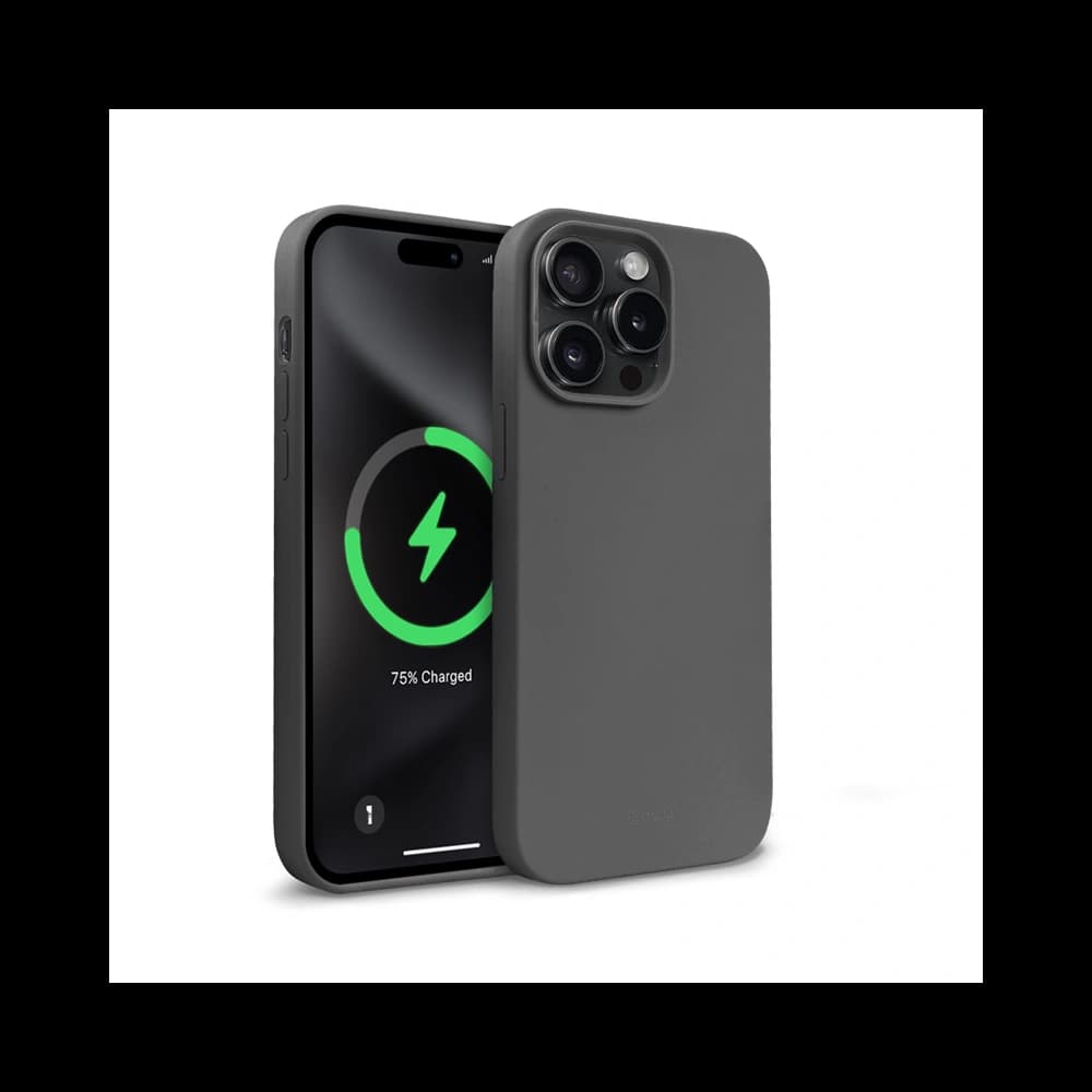 Case Crong Color Cover Magnetic Apple iPhone 15 Pro Max MagSafe titanfarben - 7