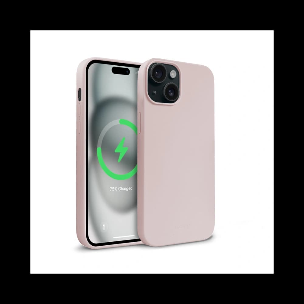 Case Crong Color Cover Magnetic Apple iPhone 15 MagSafe sandrosa - 1
