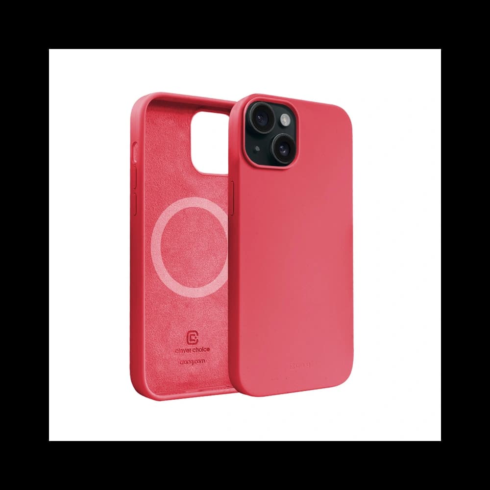 Case Crong Color Cover Magnetic Apple iPhone 15 MagSafe rosa - 2